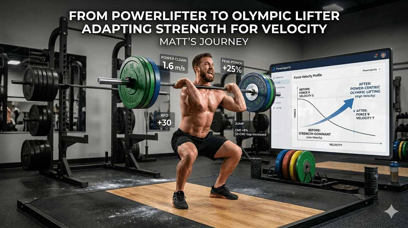 Strength-Dominant Powerlifter Transitioning to Olympic Lifting
