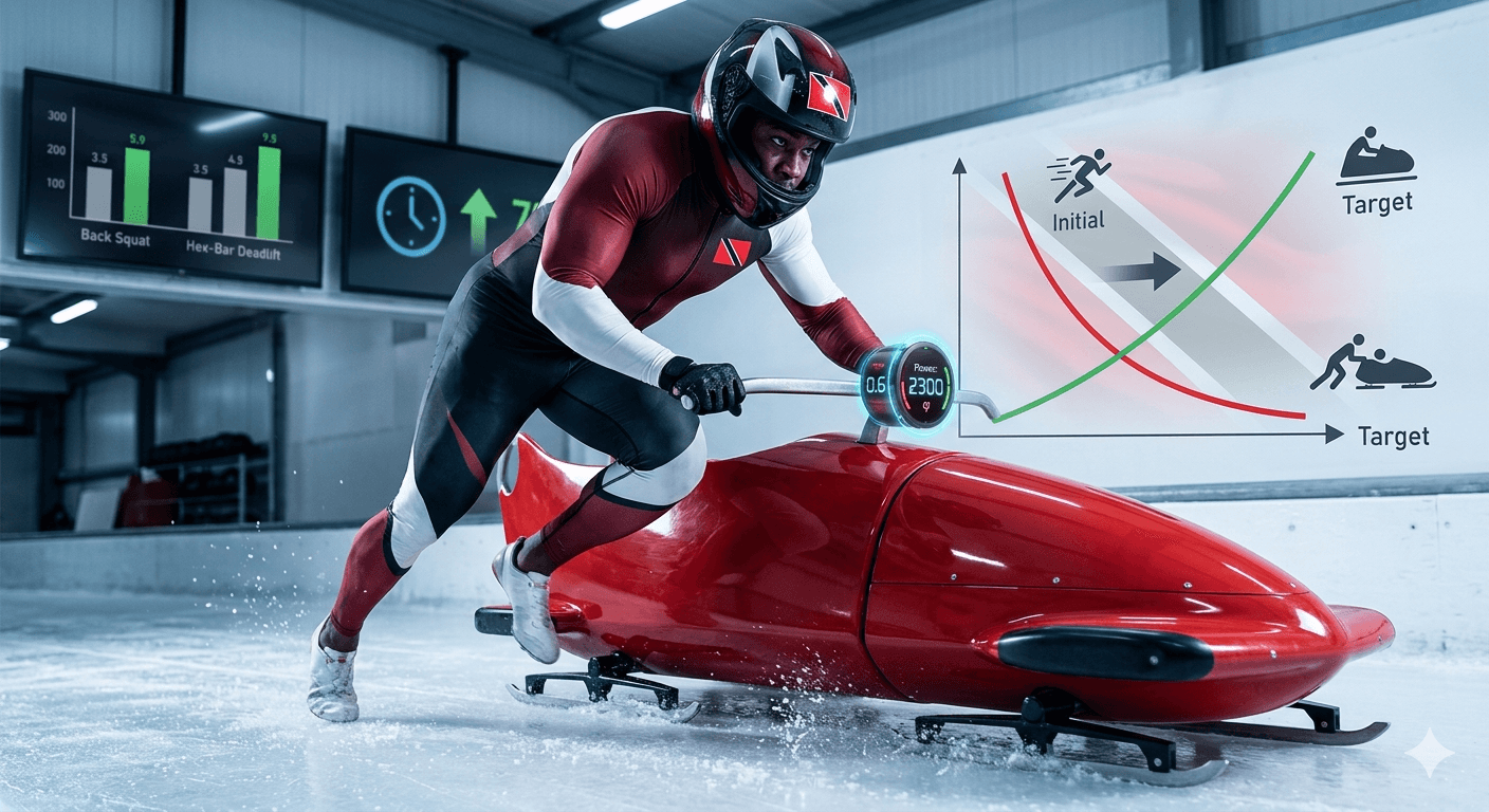 Speed-Dominant Sprinter Transitioning to Bobsled