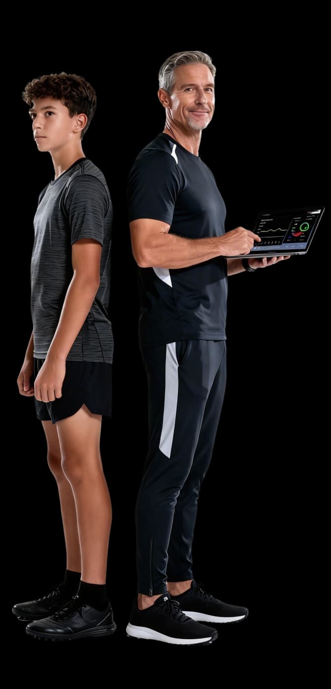 Athlete and coach